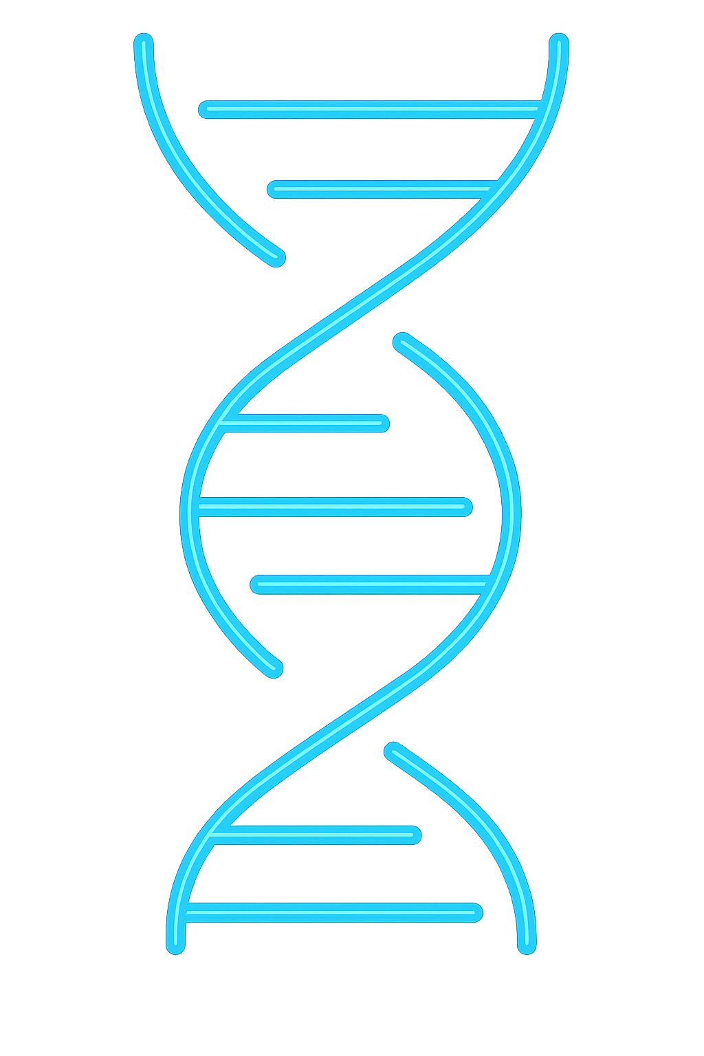 DNA helix illustration representing XX-X.AI